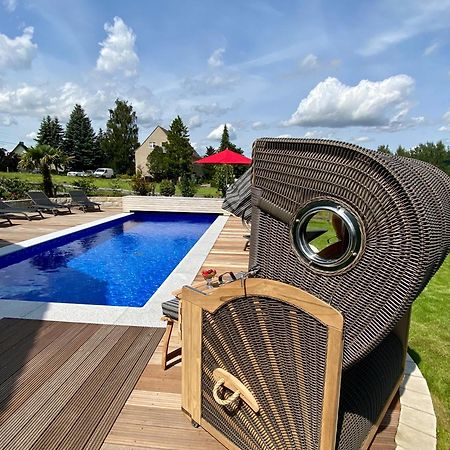 Landhaus Waltersdorf - Pool & Wellness บาดชานเดา ภายนอก รูปภาพ